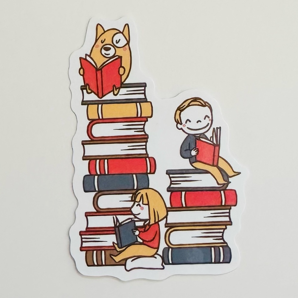 10/$10 Kids Reading Sticker